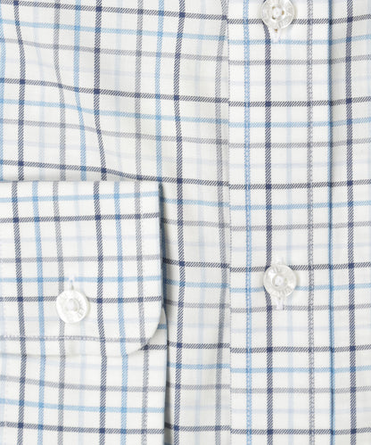 Viyella Shirt Tropical Wool Blend | Blauw