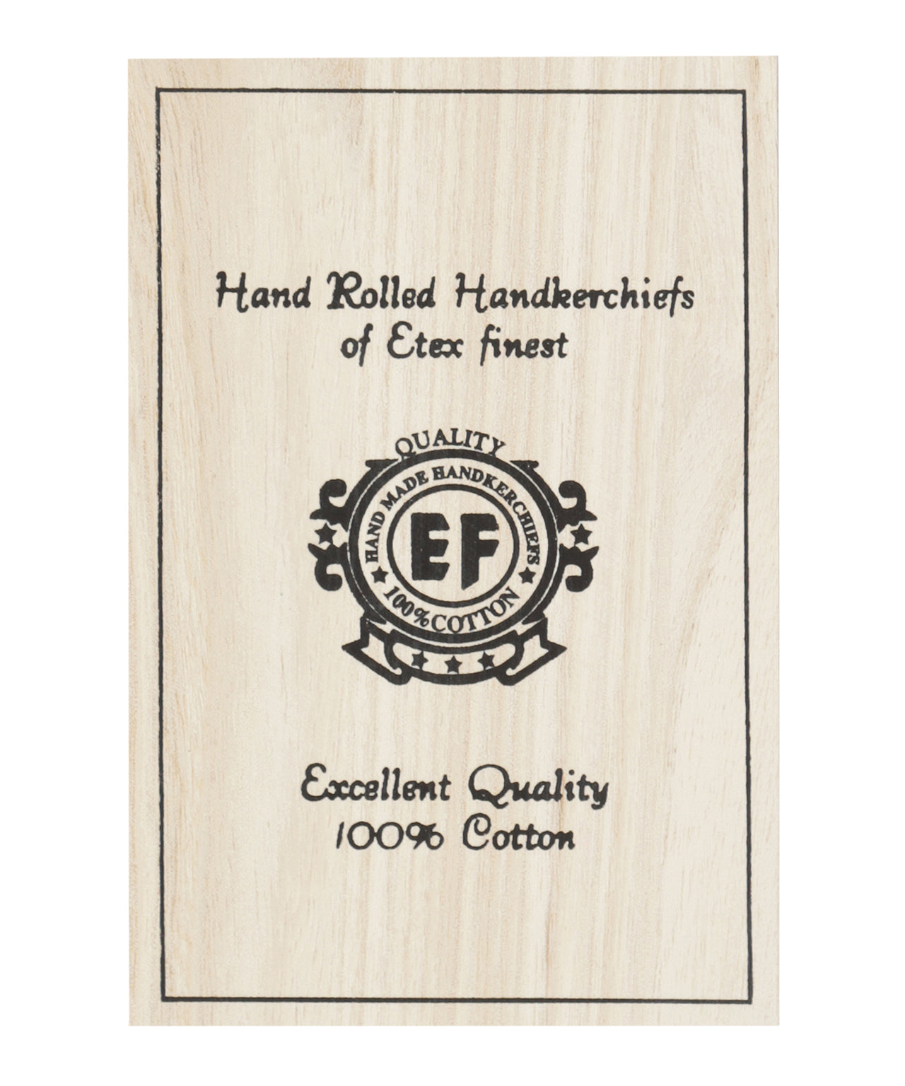 Houten Doosje Herenzakdoeken | Olijf design