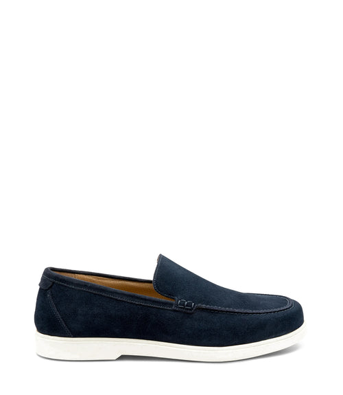 Loake Tuscany Apron Loafer Suéde | Navy Blauw