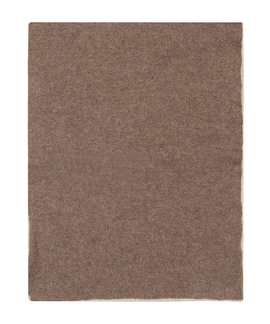 Schal 100% Kaschmir | Braun Beige