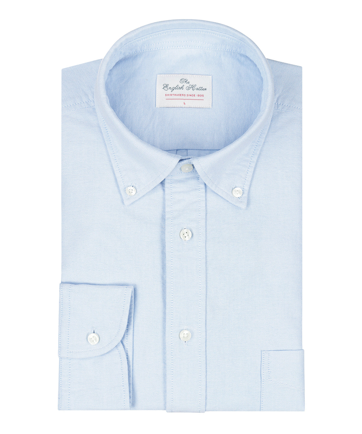 Oxford-Hemd mit Button-Down-Kragen | Blau