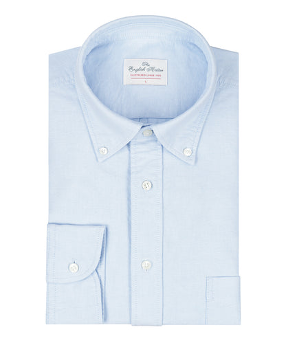 Oxford-Hemd mit Button-Down-Kragen | Blau