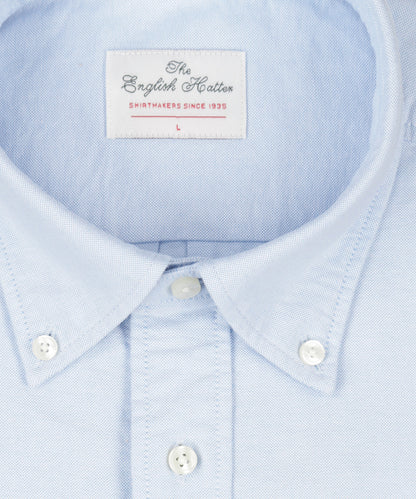 Oxford-Hemd mit Button-Down-Kragen | Blau