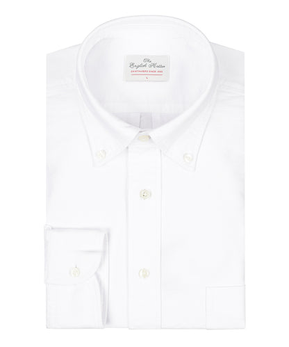 Oxford-Hemd Button-Down | Weiß