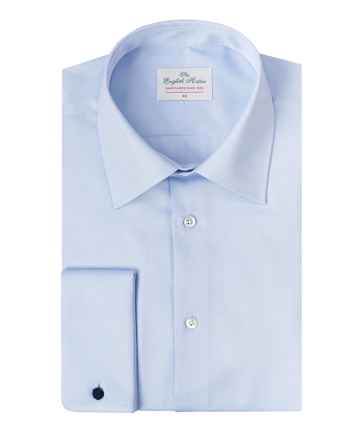Hemd mit Doppelmanschette | Hellblau