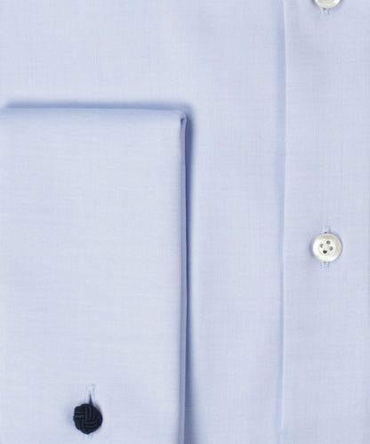 Hemd mit Doppelmanschette | Hellblau