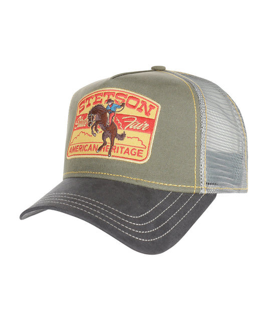 Trucker Cap State Fair | Grau Grün