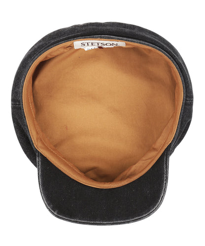 Fisherman-Cap Riders Black Denim | Denim Schwarz