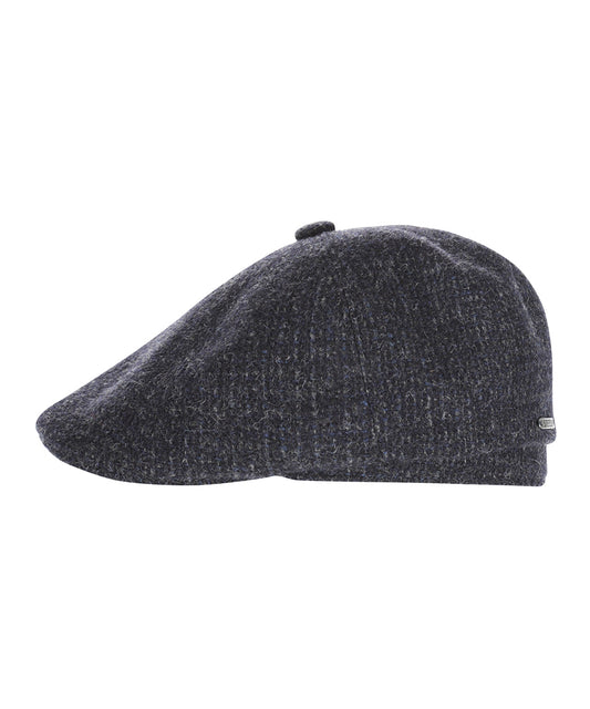 8-Panel Cap Wool | Nachtblauw melange