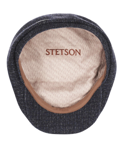 8-Panel Cap Wool | Nachtblauw melange