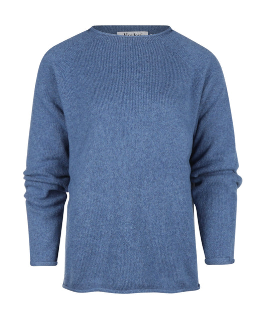Harley Damen Rundhals | Soft Denim