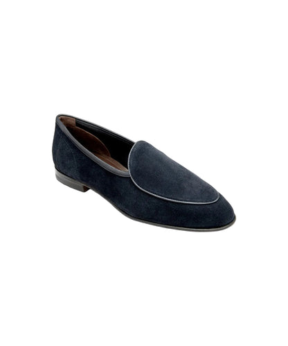 Belgrave Navy Suede | Navy
