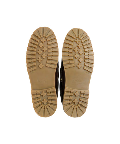 523 Dark Brown Waxy Deck Shoe | Dark Brown