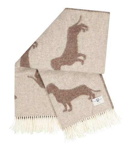 Plaid 100%Wol | Tekkel Bruin