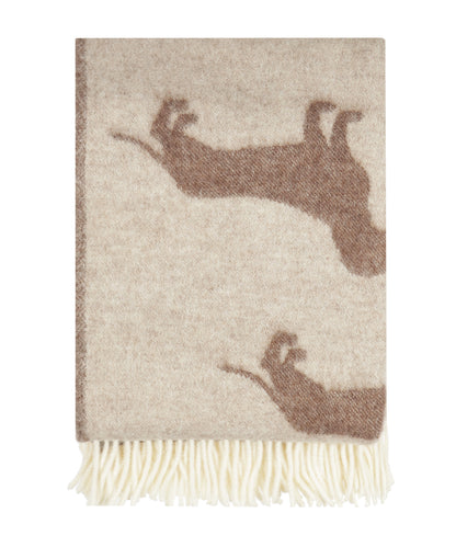 Plaid 100%Wol | Tekkel Bruin