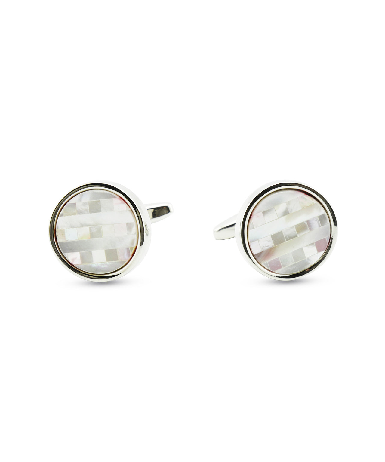 Manchetknopen | Mosaic Mother of Pearl