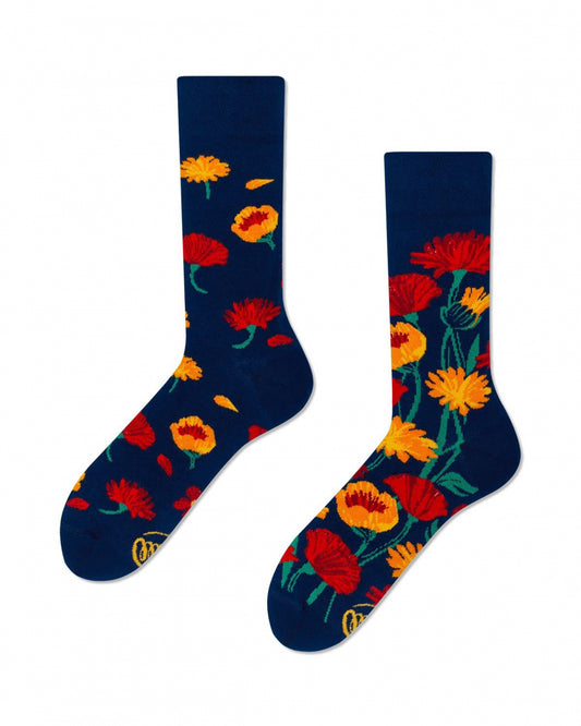 Herrensocken aus bedrucktem Baumwollmischgewebe | Design