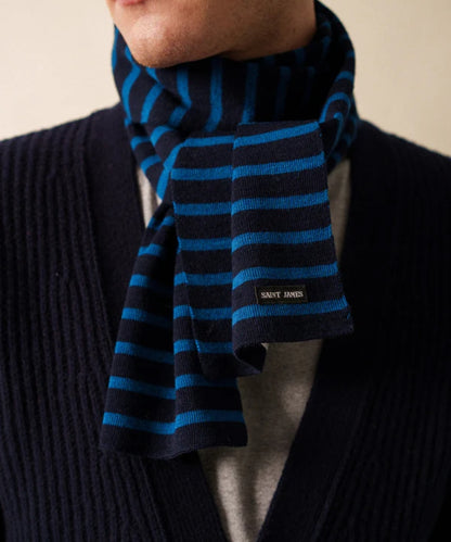 Saint James Wool Scarf | Blue