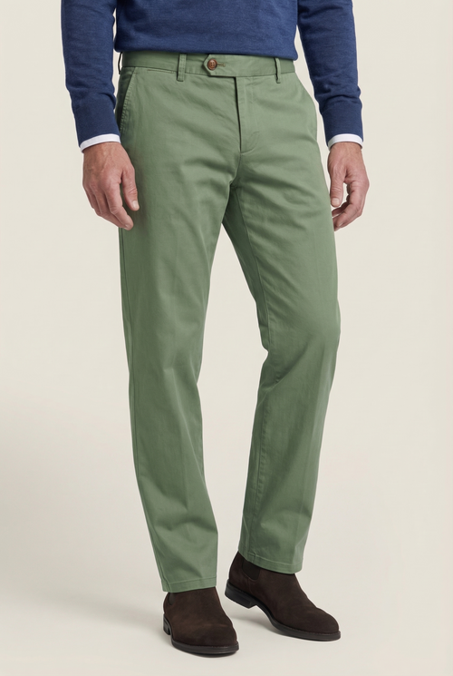 Chino Gordon Baumwolle | Grün